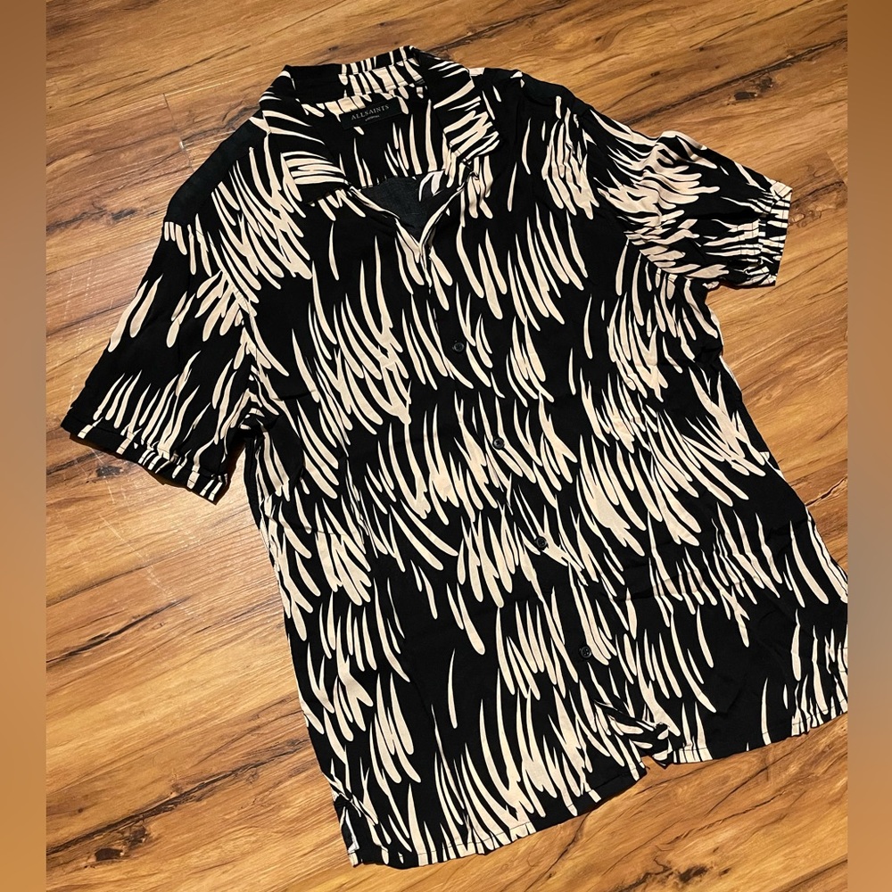 All Saints Mens Button-Up